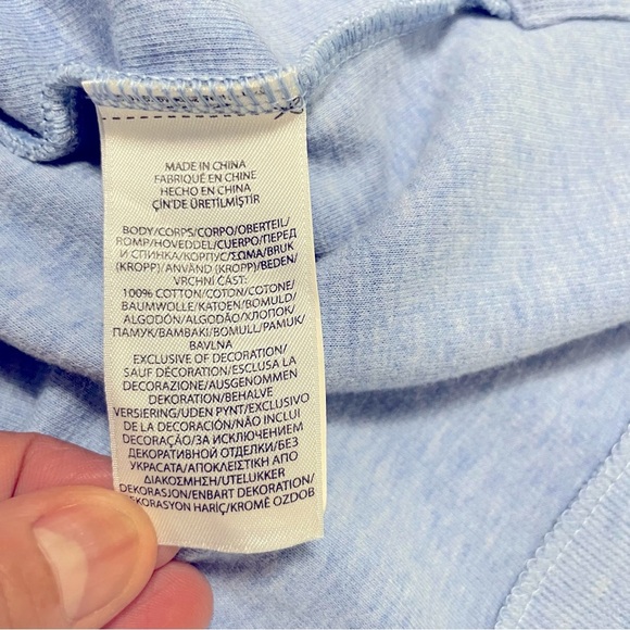 POLO Ralph Lauren Men’s Stand Collar Sweatshirt size L Blue 100% Cotton 1/4 Zip - Picture 10 of 14